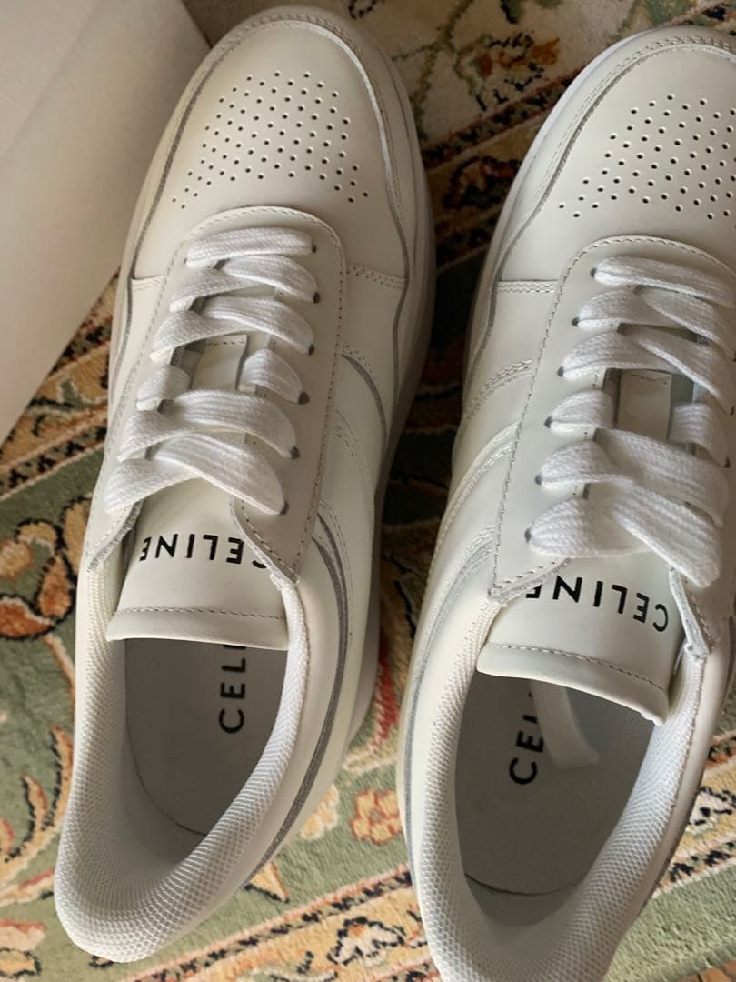 セリーヌ　ブロックスニーカー　ウェッジアウトソール　厚底　36