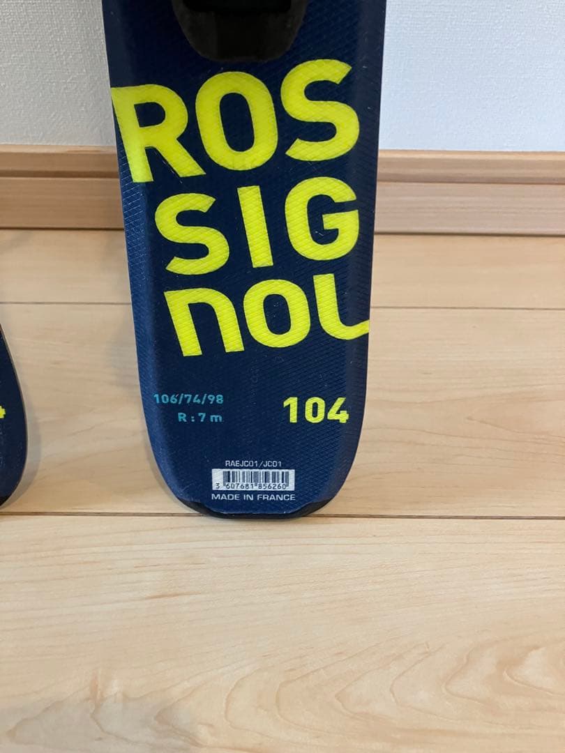 ROSSIGNOL スキー 104