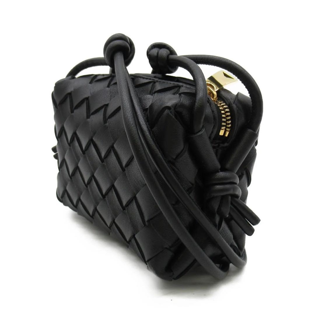 14万→12.5万！美品未使用ボッテガヴェネタ キャンディーループカメラバッグ