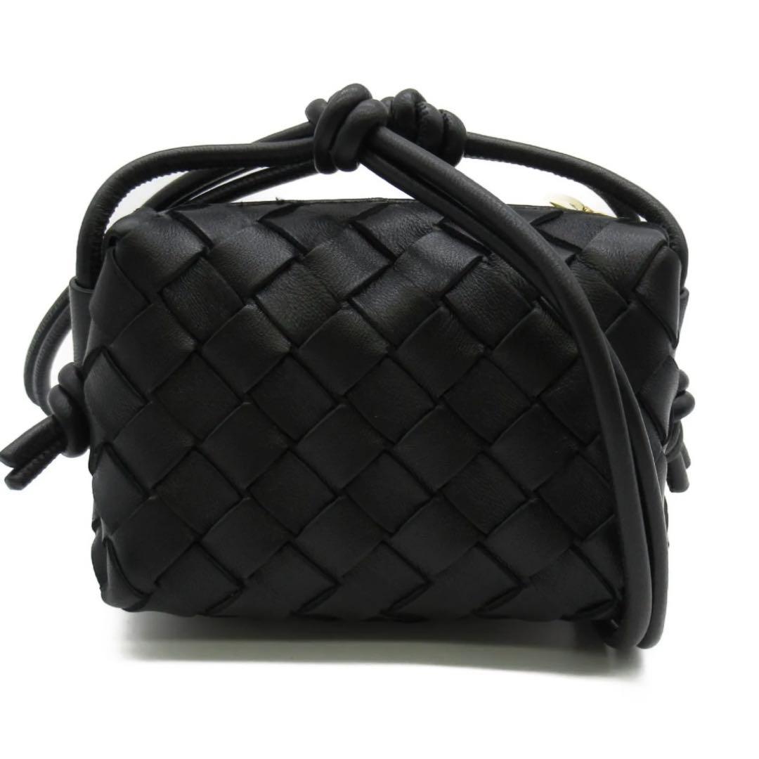 14万→12.5万！美品未使用ボッテガヴェネタ キャンディーループカメラバッグ