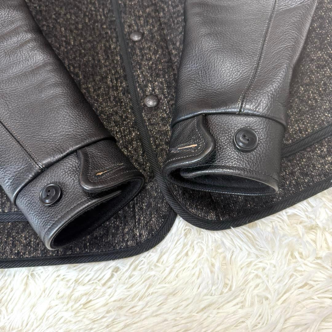 ios様✨COOTIE クーティ ビーチクロスジャケット M ウール レザー