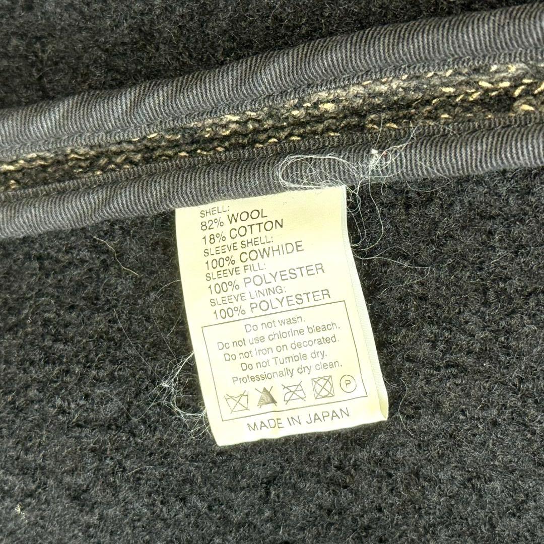 ios様✨COOTIE クーティ ビーチクロスジャケット M ウール レザー