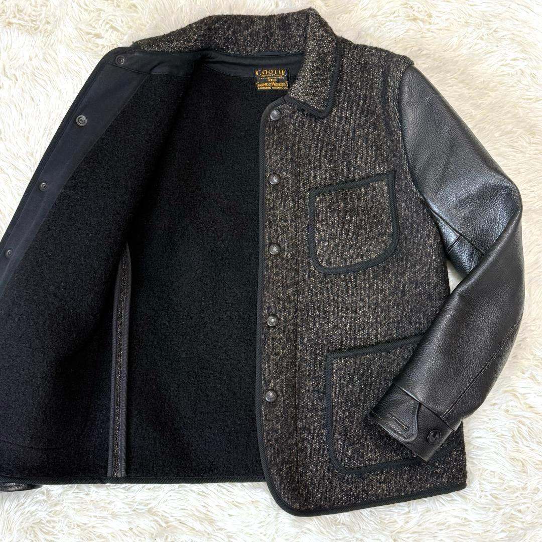 ios様✨COOTIE クーティ ビーチクロスジャケット M ウール レザー