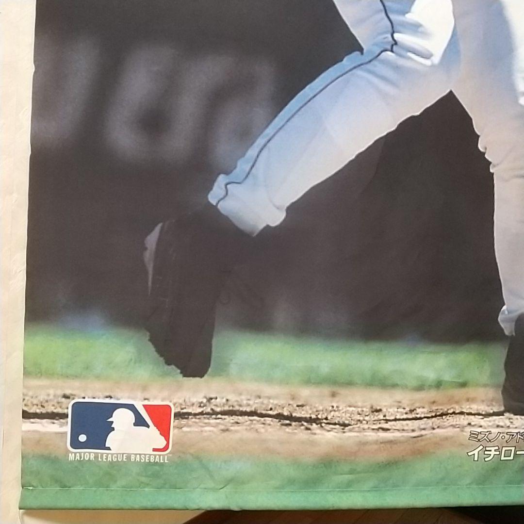 【希少非売品】MIZUNO イチロー 大型タペストリー マリナーズ初期