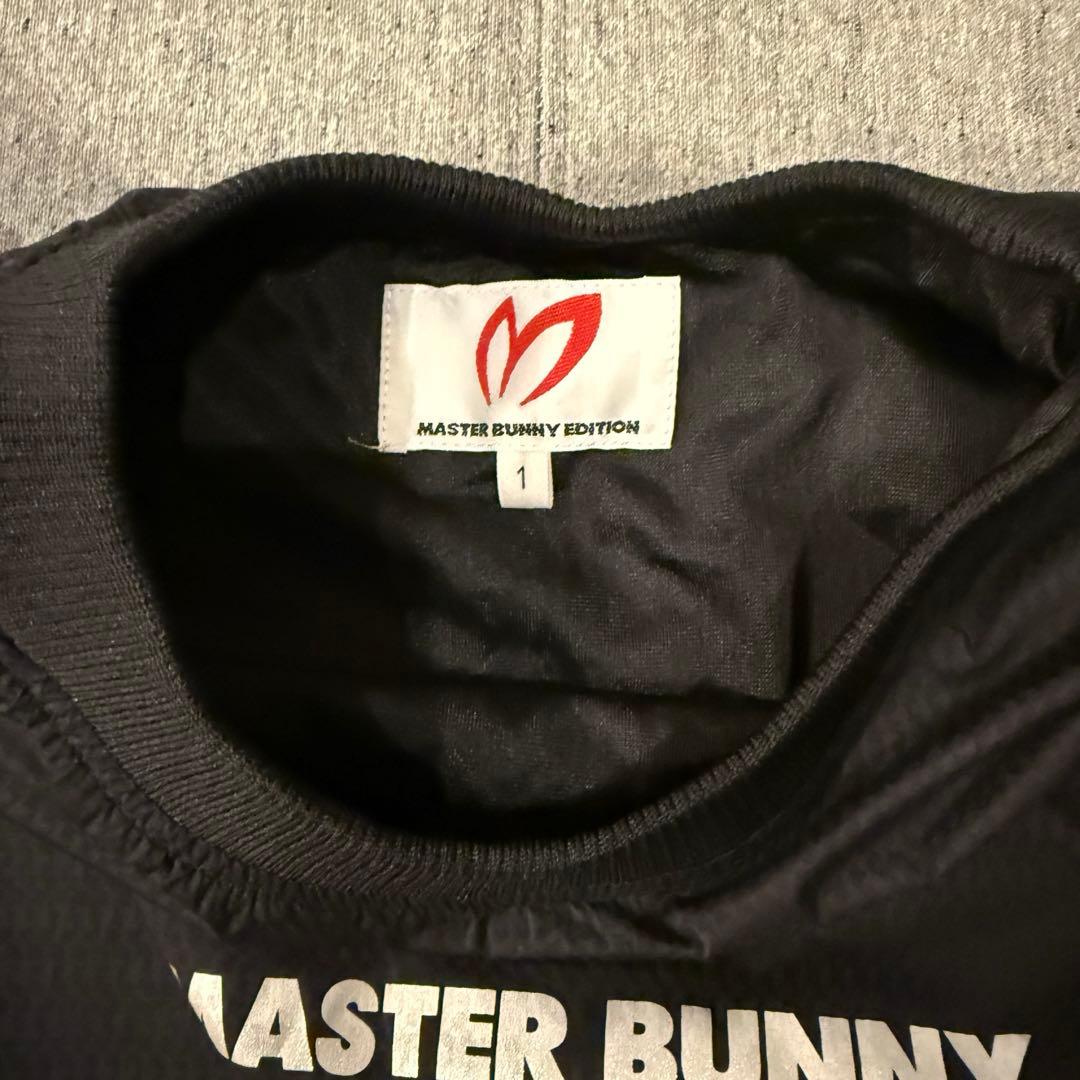 【試着のみ】マスターバニーエディション 冬 プルオーバーブルゾンレディースM 黒