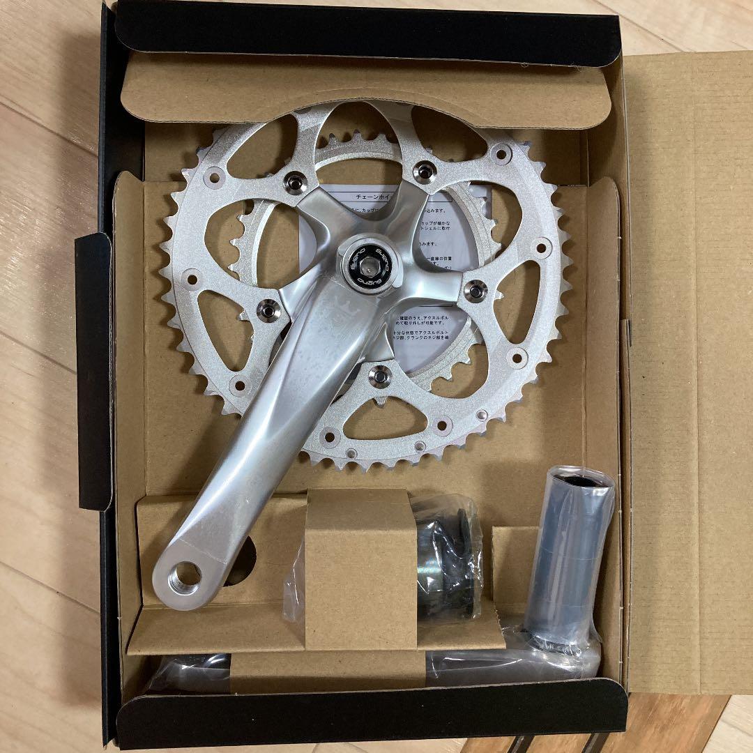 【新品未使用】スギノ クランク 170mm 50×34T ST スチール BB