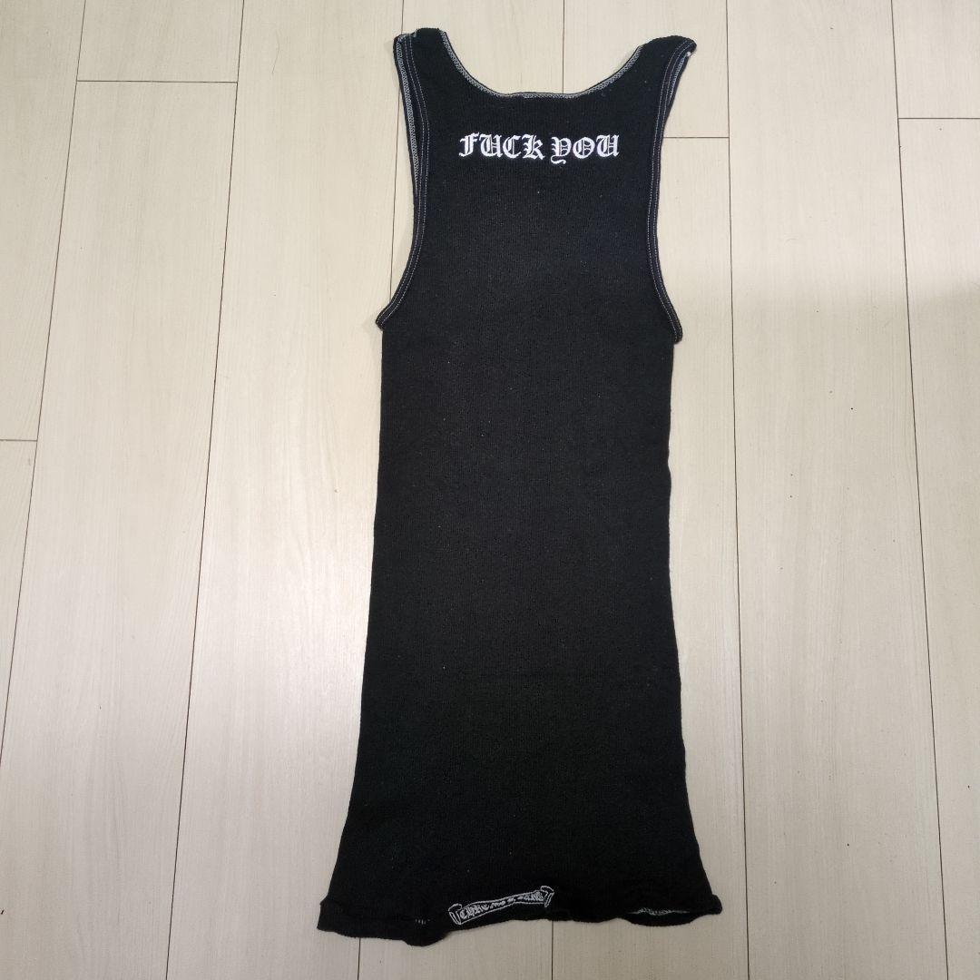 クロムハーツ　タンクトップ　ケルティッククロス　ブラック　サイズM