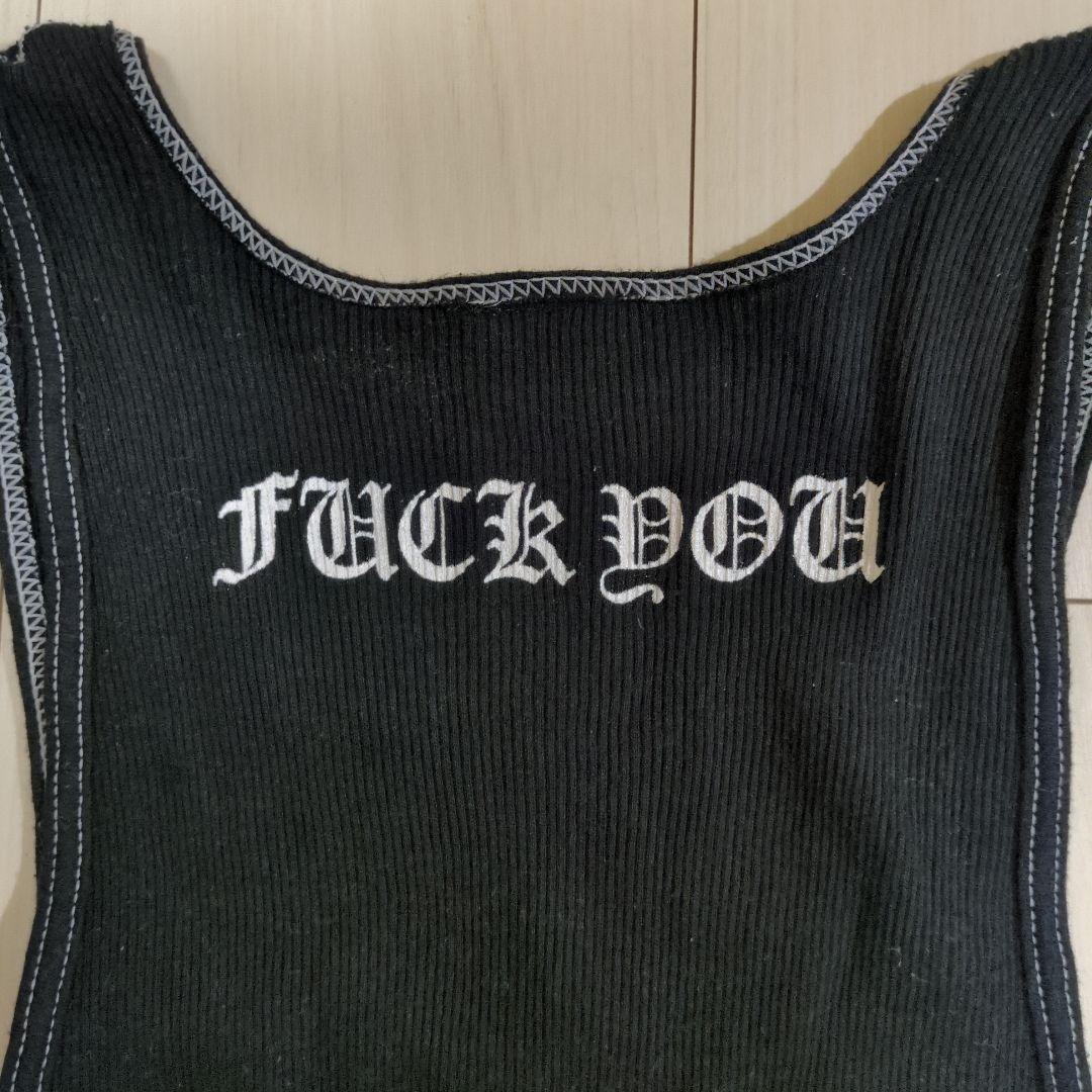 クロムハーツ　タンクトップ　ケルティッククロス　ブラック　サイズM