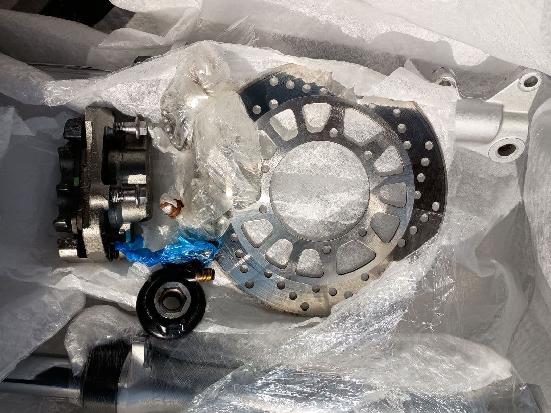 TW200 225 フロントフォーク　ステム　おまけ