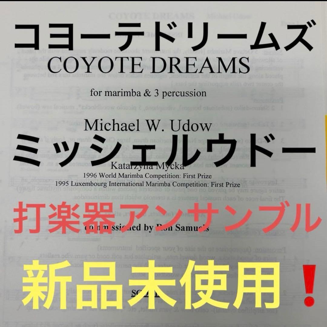 アート・デザイン・音楽 COYOTE DREAMS for marimba & 3 percussion