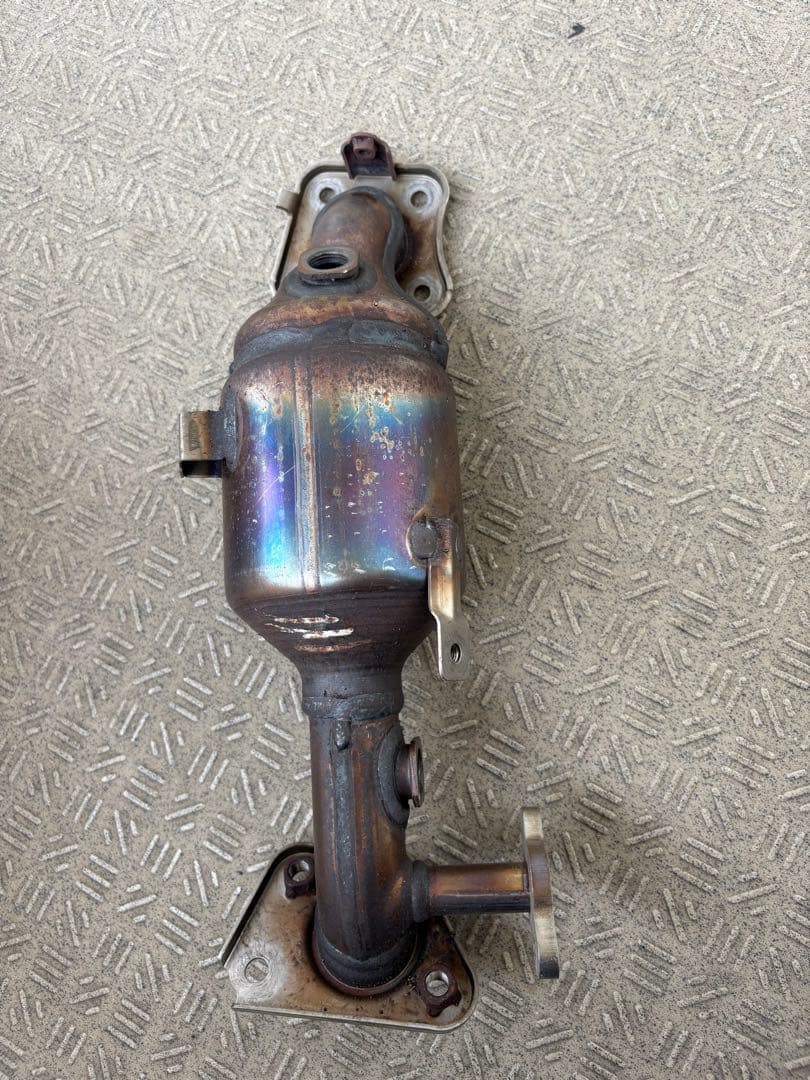 金属製 触媒 排気系パーツ フランジ付き