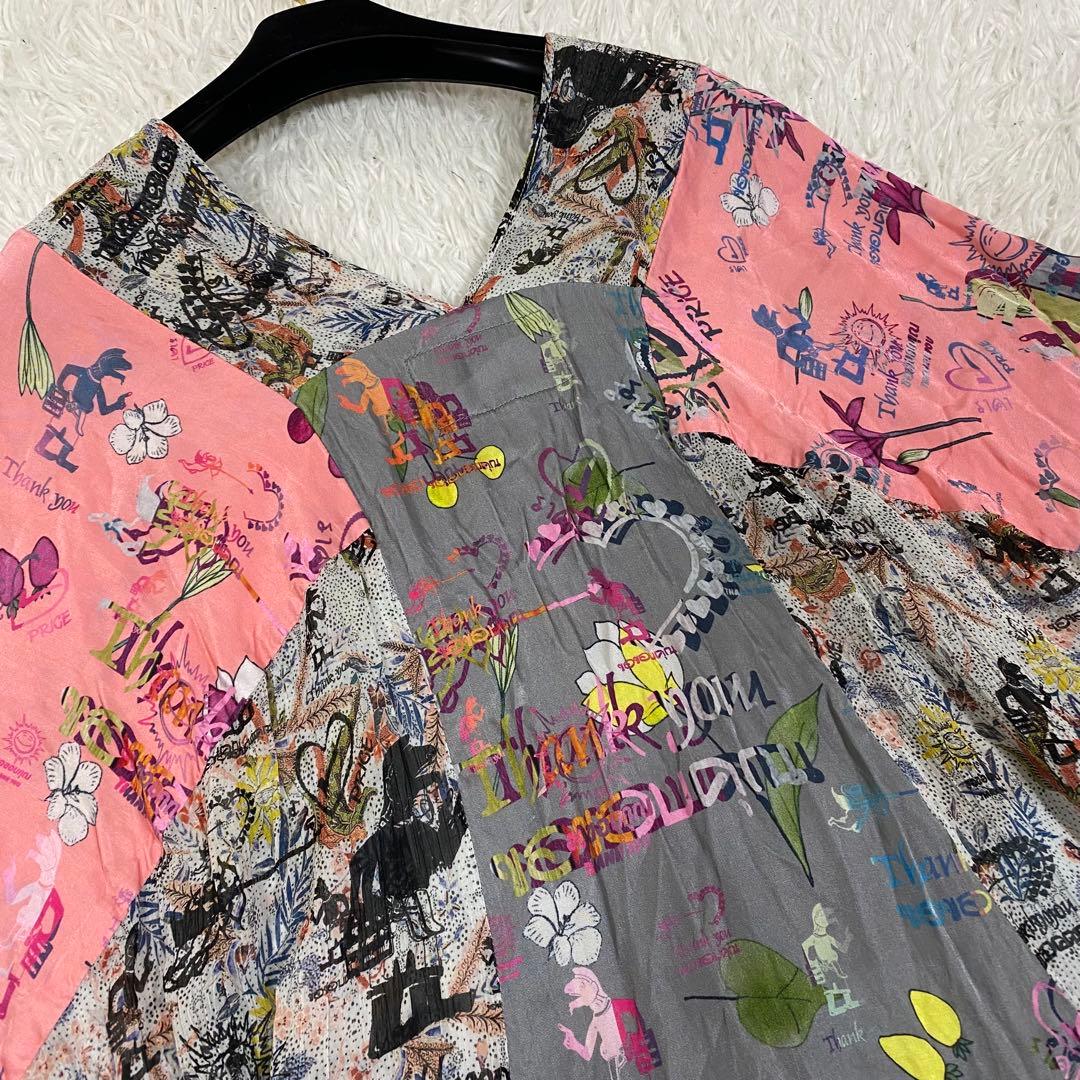 希少✨ヴィヴィアンウエストウッド ポンチョ風 ドルマン プルオーバー　ブラウス