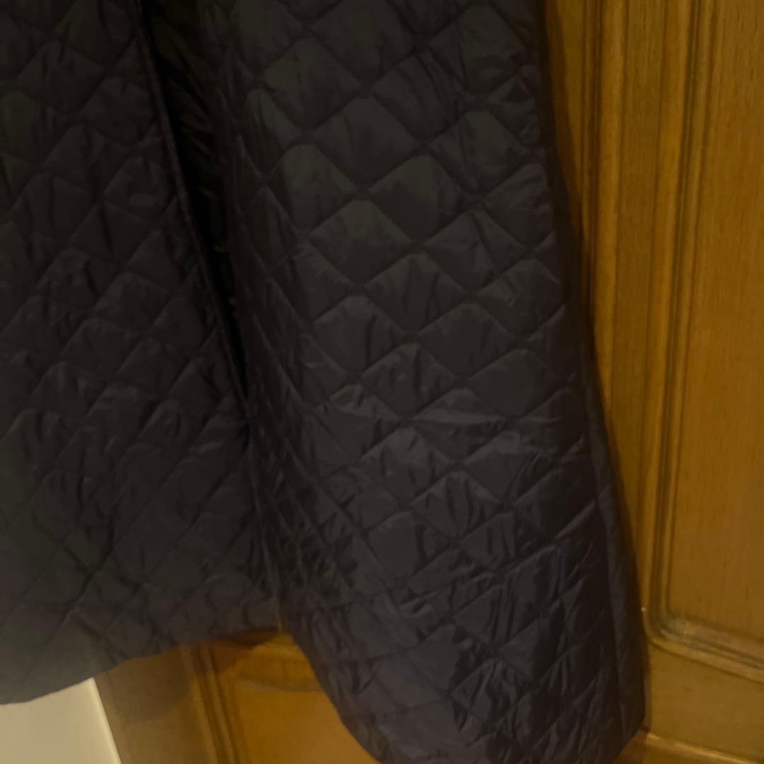 FOXEY ネイビー キルティングダウンベスト