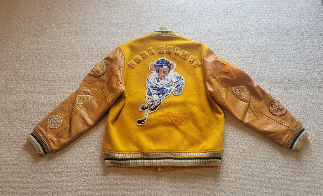 Karl Helmut イエロー スタジャン Mサイズ