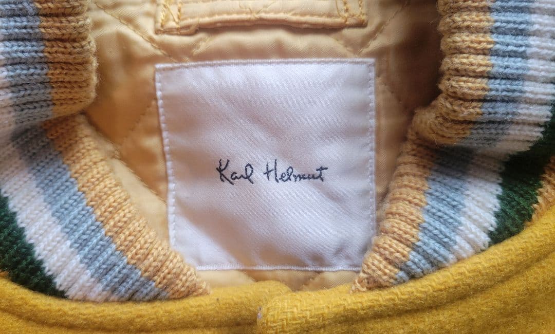 Karl Helmut イエロー スタジャン Mサイズ