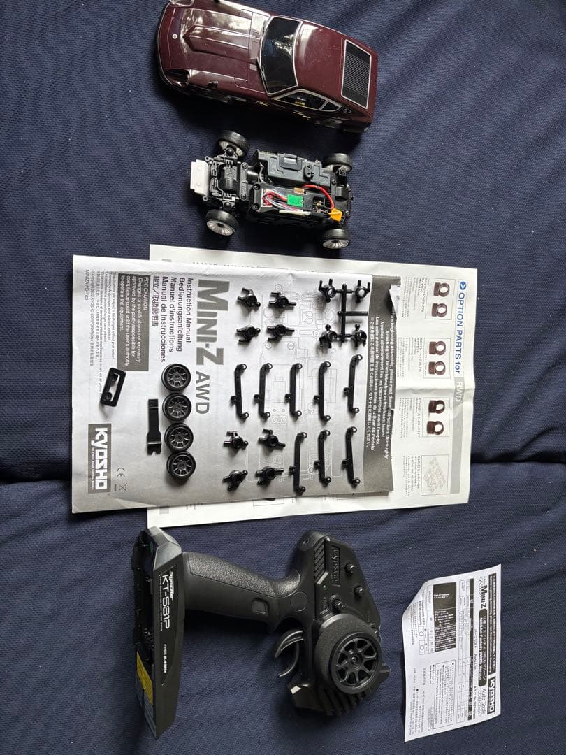ペ*グ様 京商 ミニッツ AWD ラジコン セット レディセット フェアレディZ