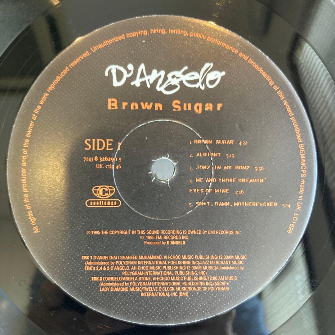 mary様　Brown Sugar / D'Angelo