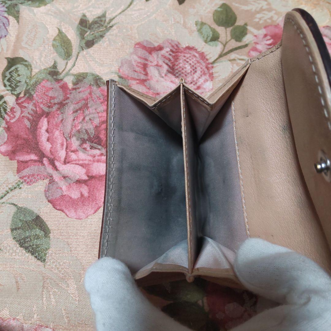 Christian Dior 二つ折り財布 ハートチャーム トロッター 希少