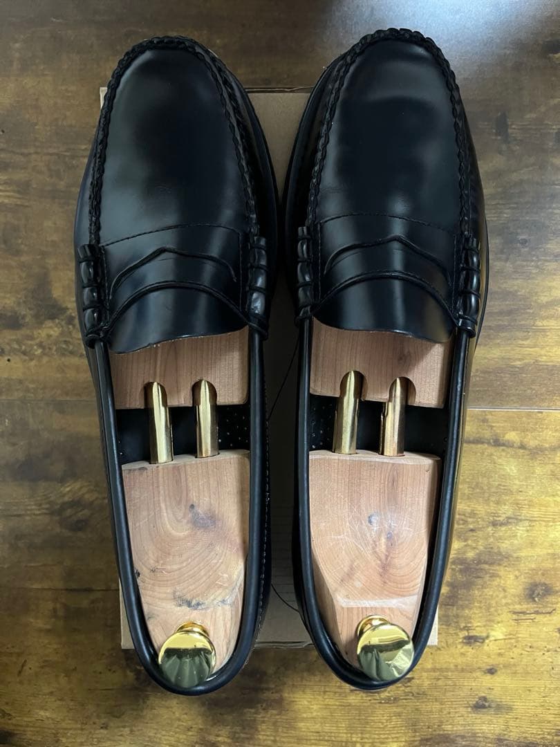 「美品」G.H. Bass & Co. Weejuns 黒ローファー