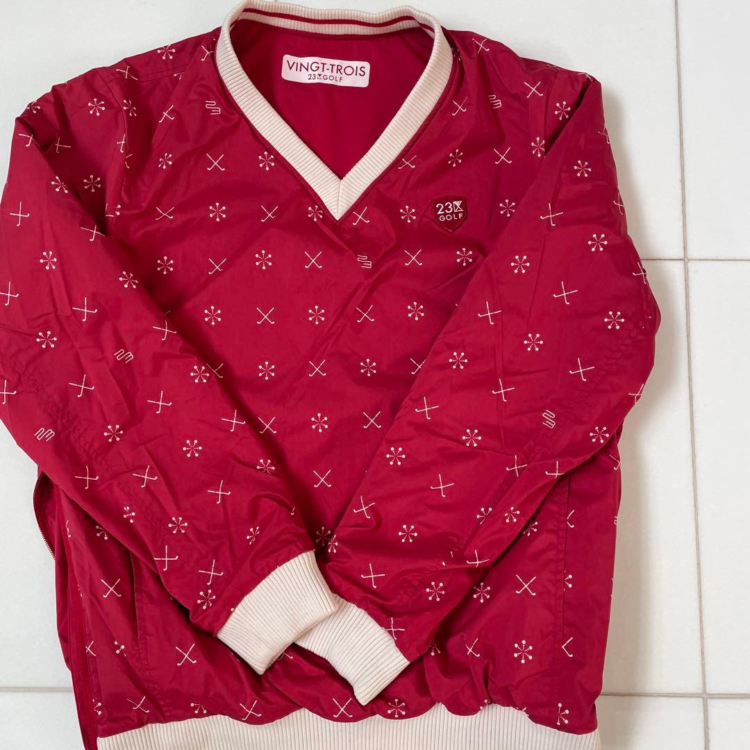 23区ゴルフ☆リバーシブルブルゾン