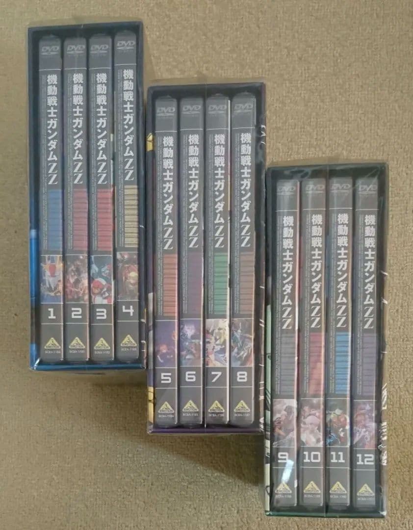 (未開封)機動戦士ガンダムZZ メモリアルボックス Part-Ⅰ Ⅱ Ⅲ〈初回〉