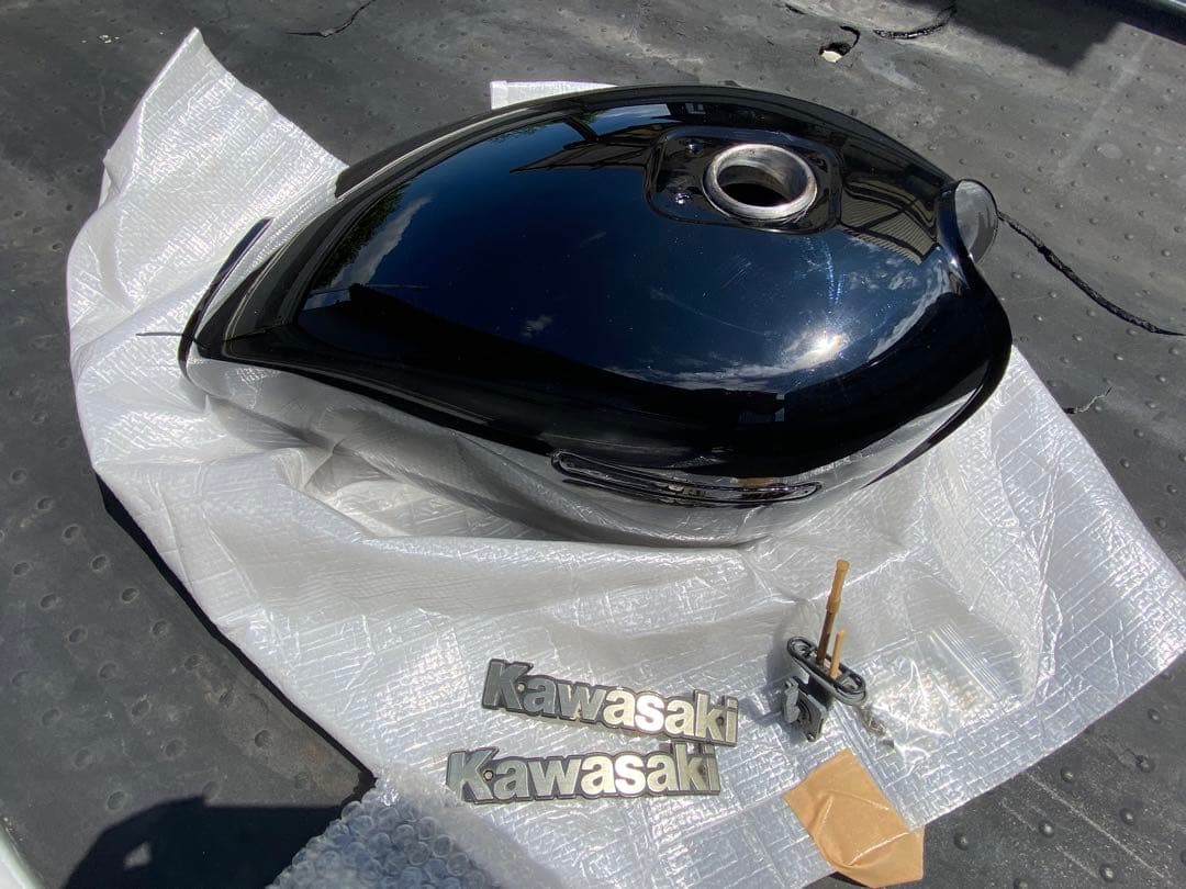 Z250LTD タンク　ブラック塗装済み