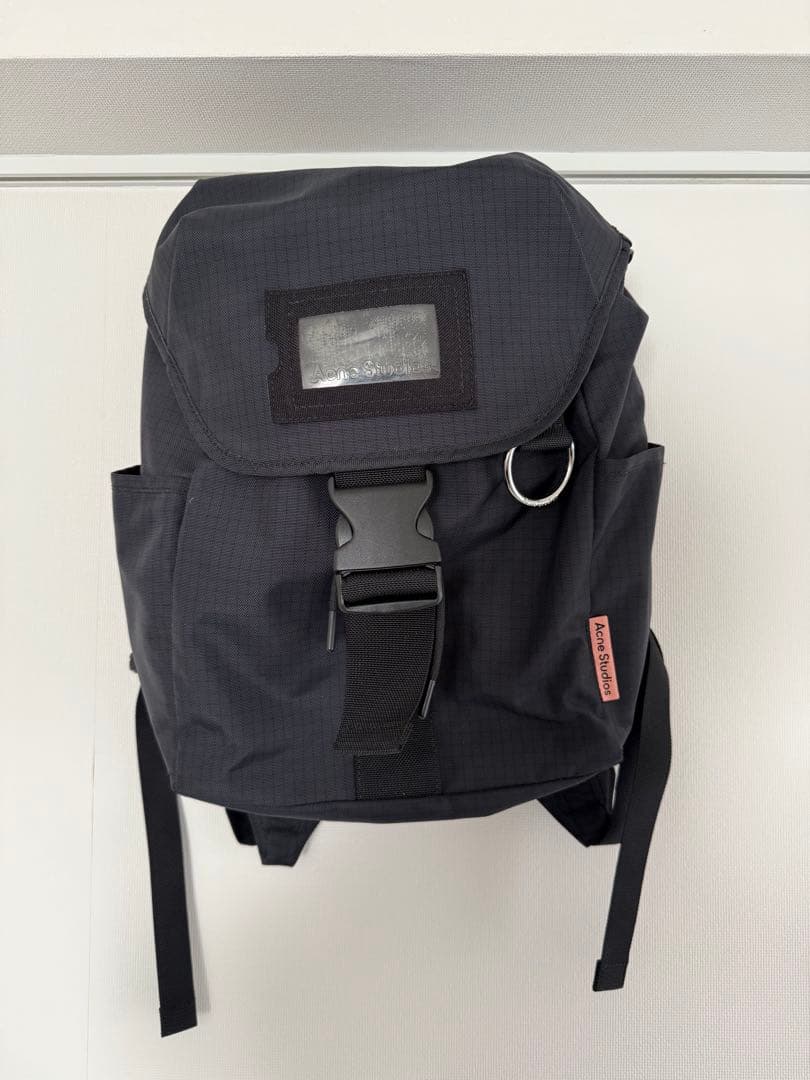 Acne Studios バックパック リュック ブラック ナイロン