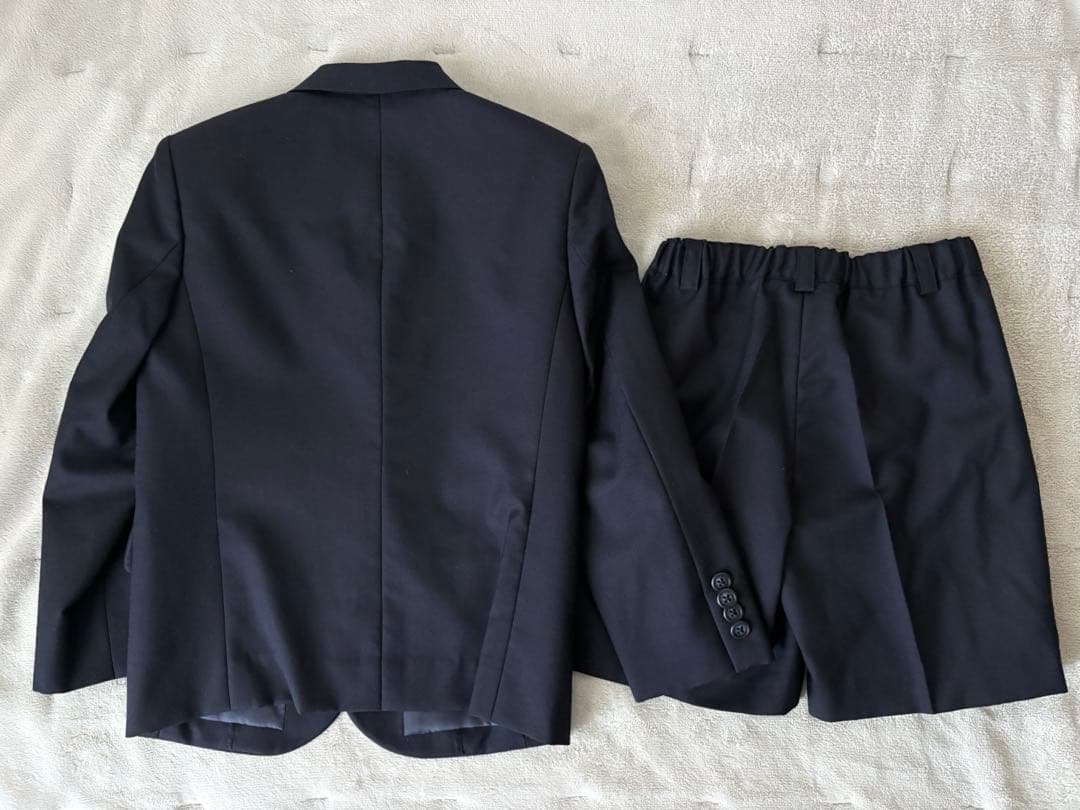 ファミリア　フォーマルスーツ　120 男の子用　2点セット　濃紺　入学式　卒業式