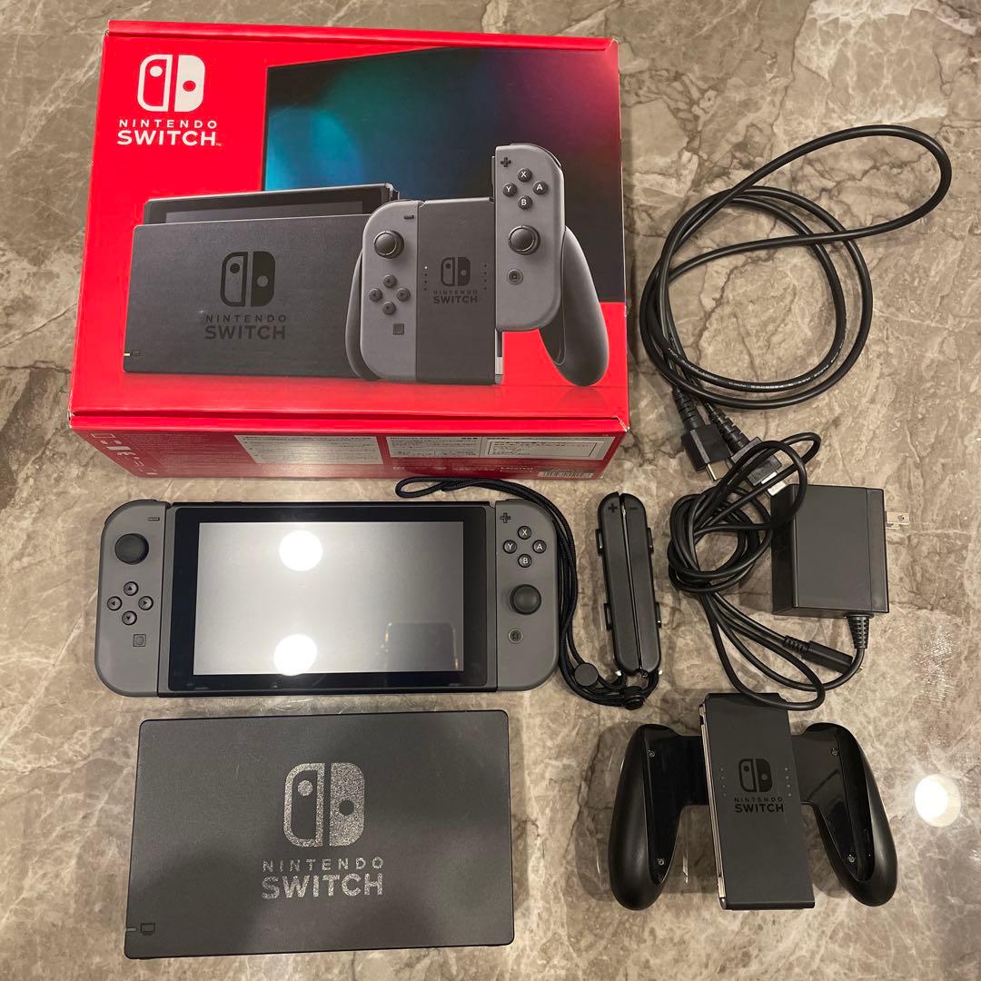 Nintendo Switch 任天堂 ニンテンドースイッチ グレー 本体