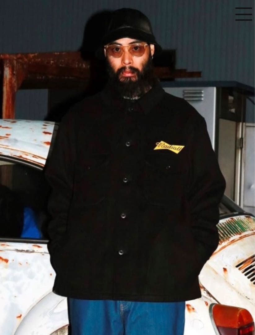 [サイズM]25AW新品未使用RADIALL ラディアル メルトンCPOシャツ