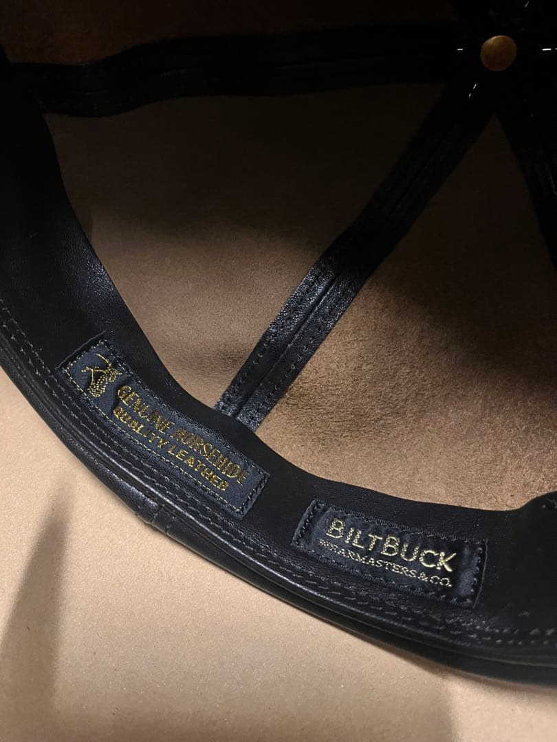 BILTBUCK Lot.737 レザーキャスケット