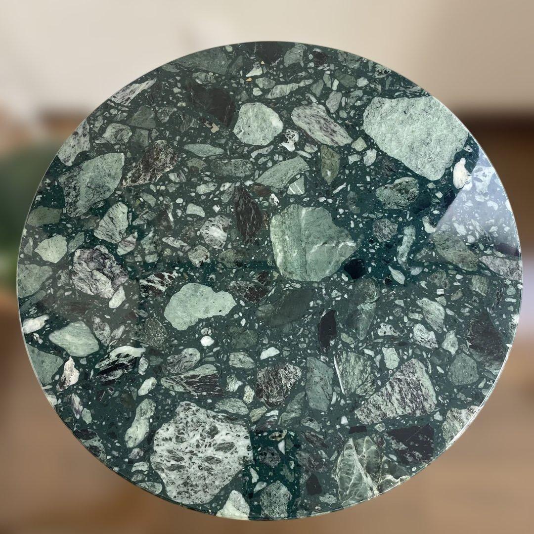 イタリア製 大理石 真鍮 花台 飾り台　猫足