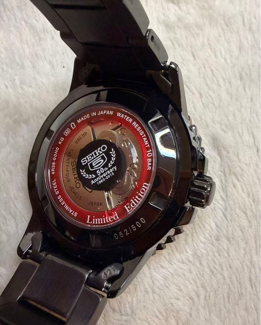 L*a様 メカニカル セイコー5スポーツ 50周年記念SARZ029