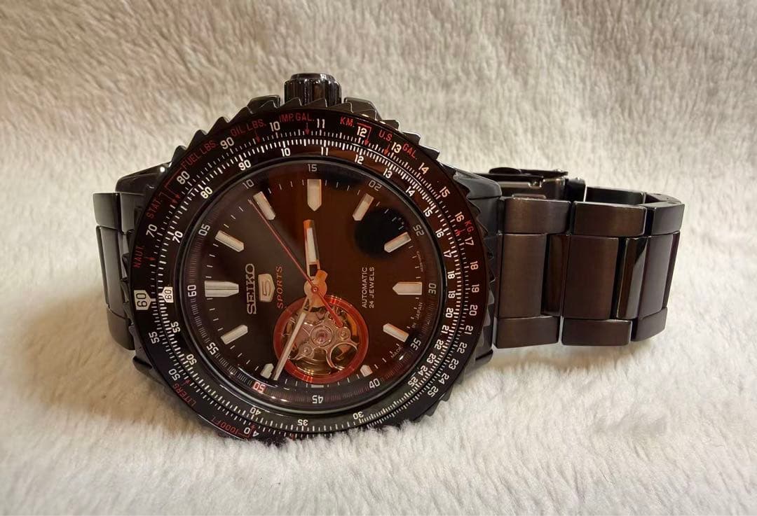 L*a様 メカニカル セイコー5スポーツ 50周年記念SARZ029