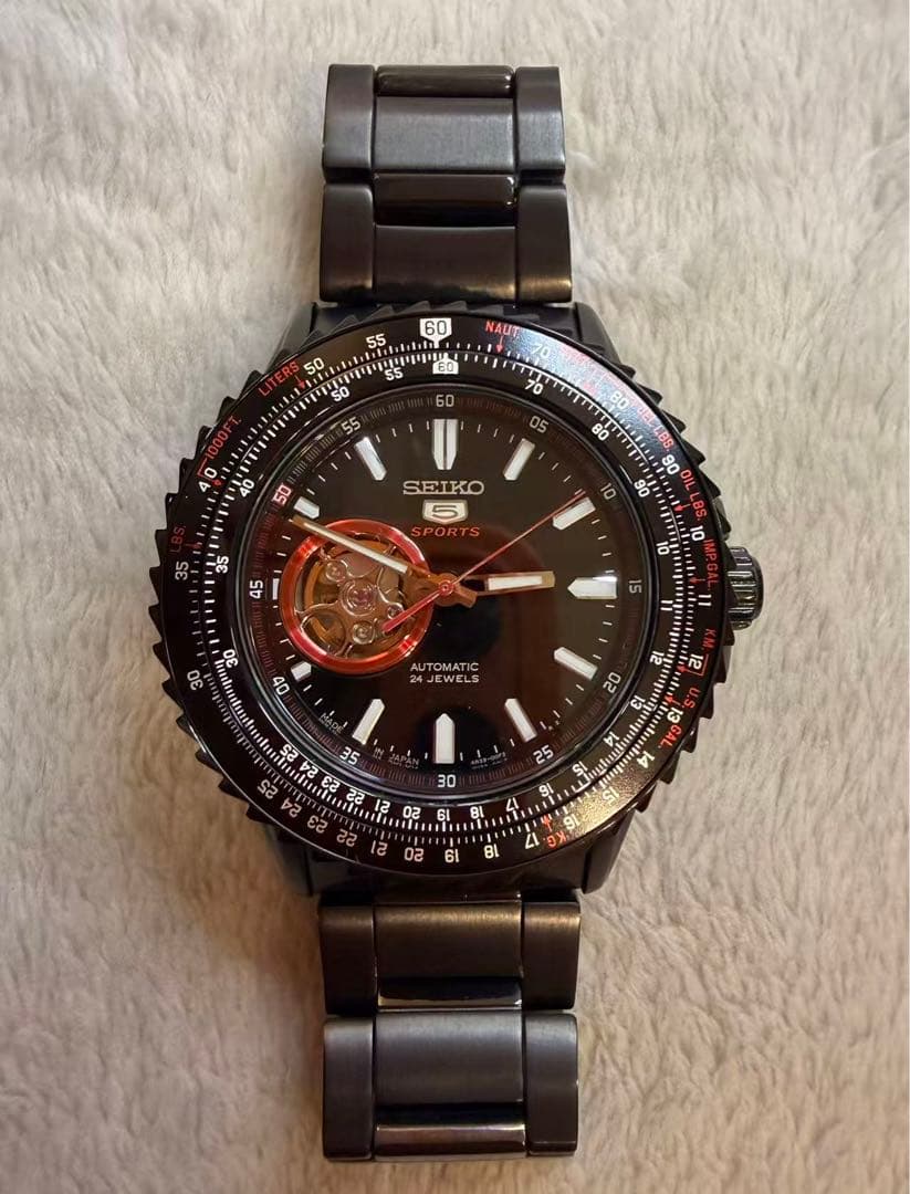 L*a様 メカニカル セイコー5スポーツ 50周年記念SARZ029