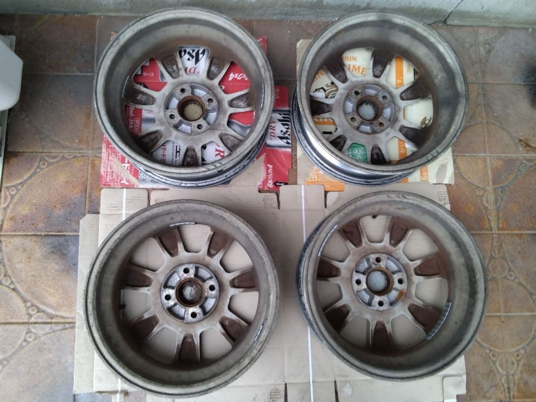 ダイハツ純正・１４/４.５Ｊ・offset＋４５・ノーマル戻し・スタッドレス用