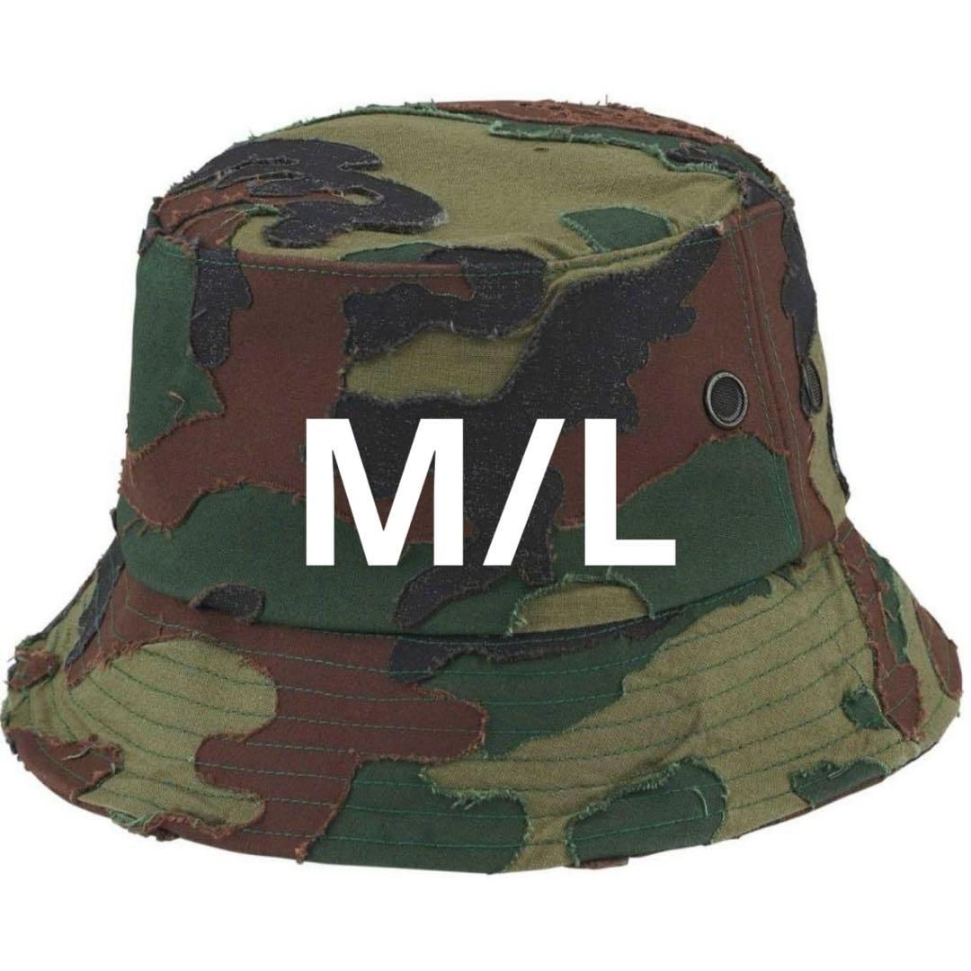 帽子 Supreme Layered Camo Crusher Woodland