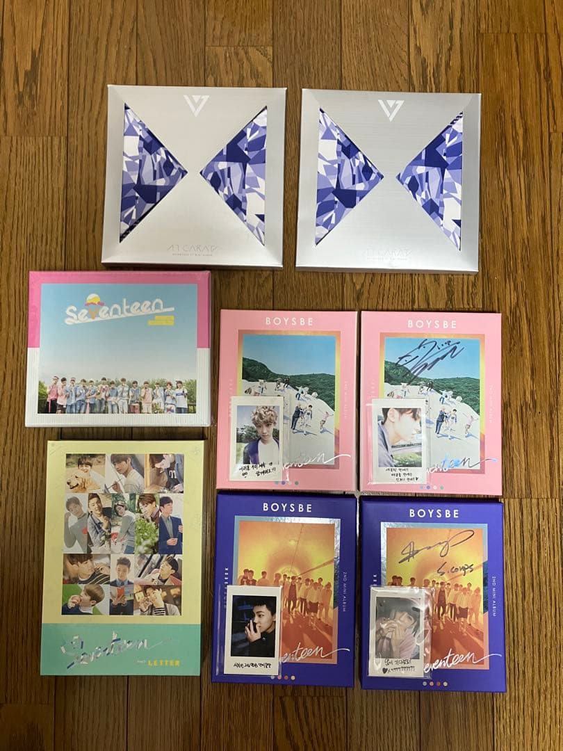 SEVENTEEN アルバム 8点まとめ売り BOYSBE トレカ ジョンハン