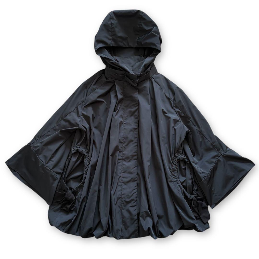 美品 BEARDSLEY ビアズリー バルーンブルゾン リボン ブラック