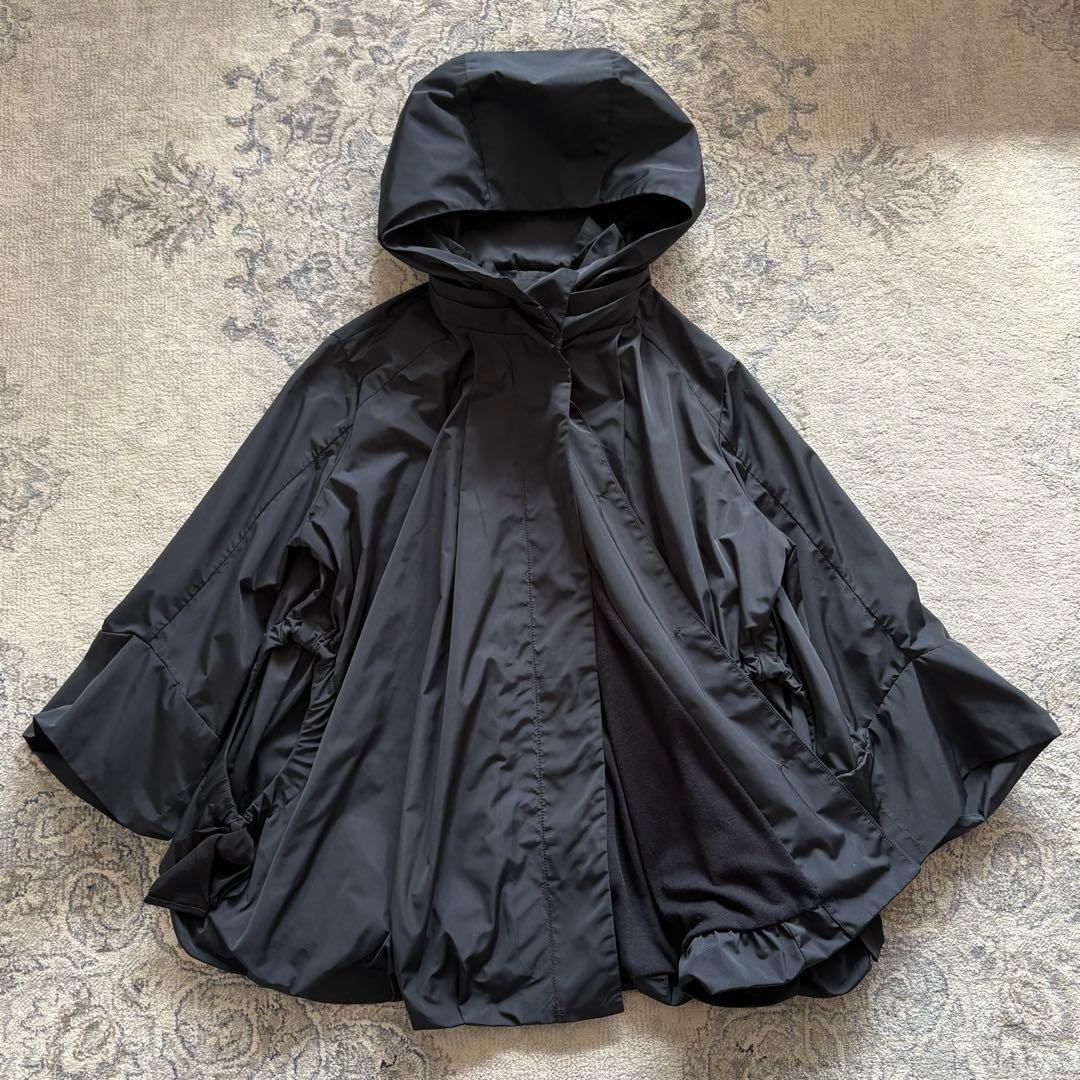 美品 BEARDSLEY ビアズリー バルーンブルゾン リボン ブラック