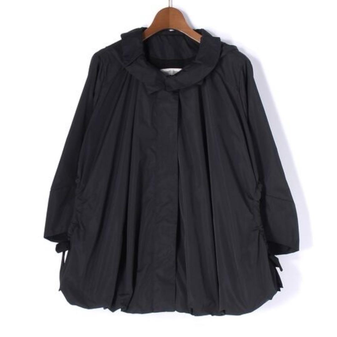 美品 BEARDSLEY ビアズリー バルーンブルゾン リボン ブラック