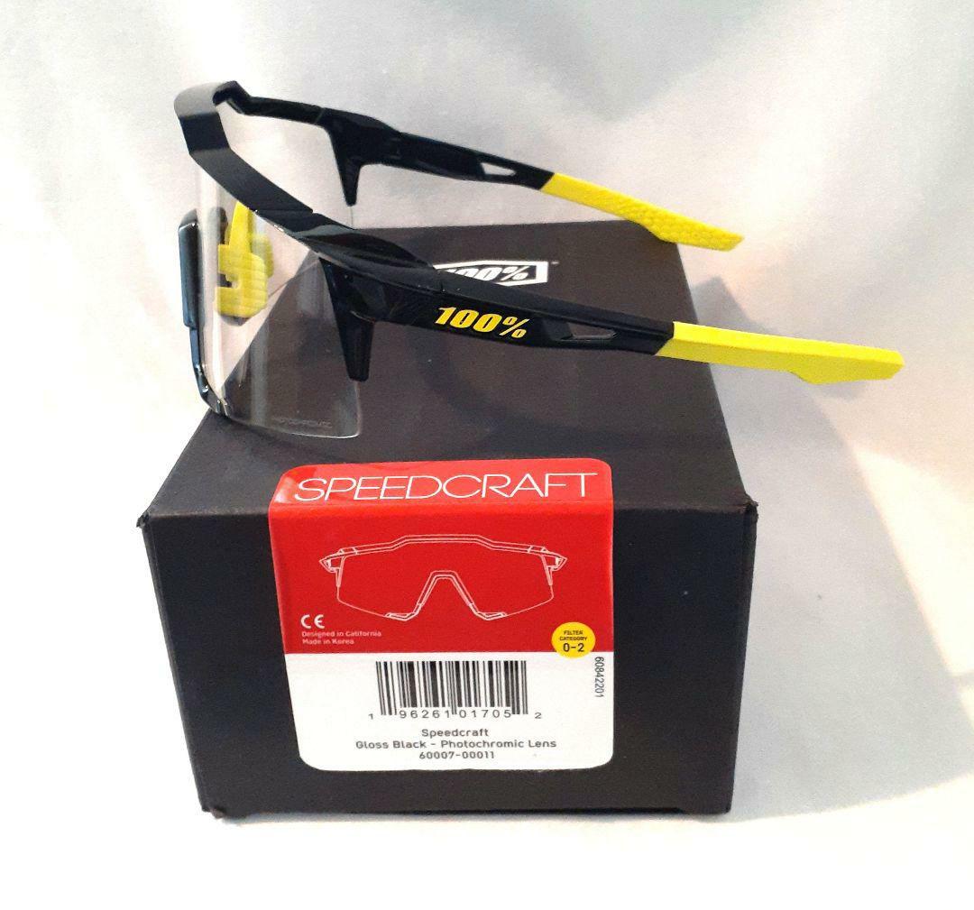 100% Speedcraft 調光レンズ ワンハンドレッド サングラス