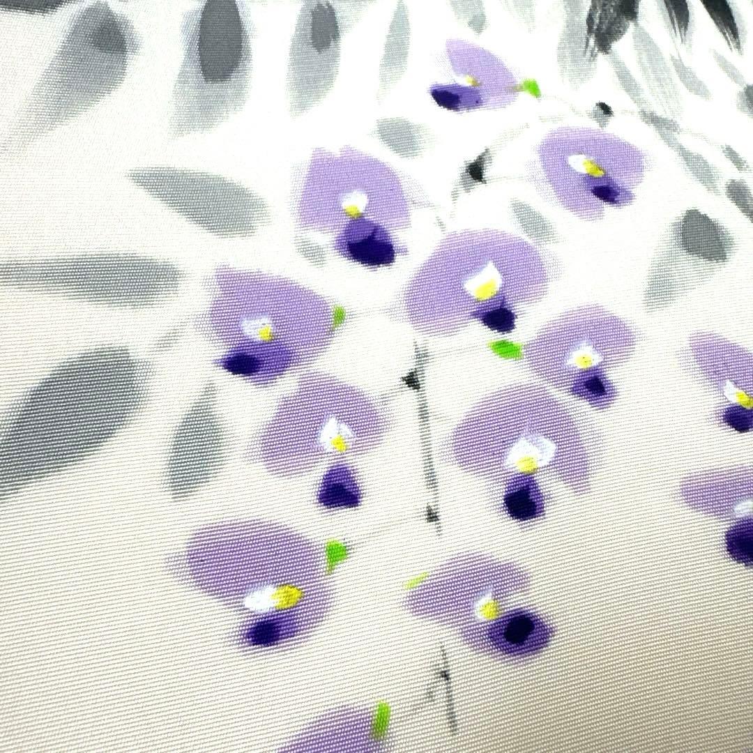 専用帯6126 ●高級 正絹 落款 作家物 塩瀬 名古屋仕立て 名古屋帯 藤の花