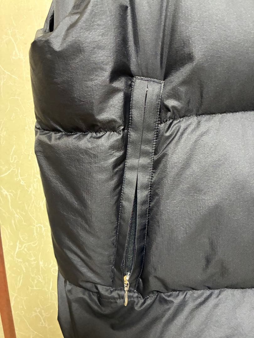 COMOLI DOWN VESTダウンベスト22AW サイズ1 BLACK