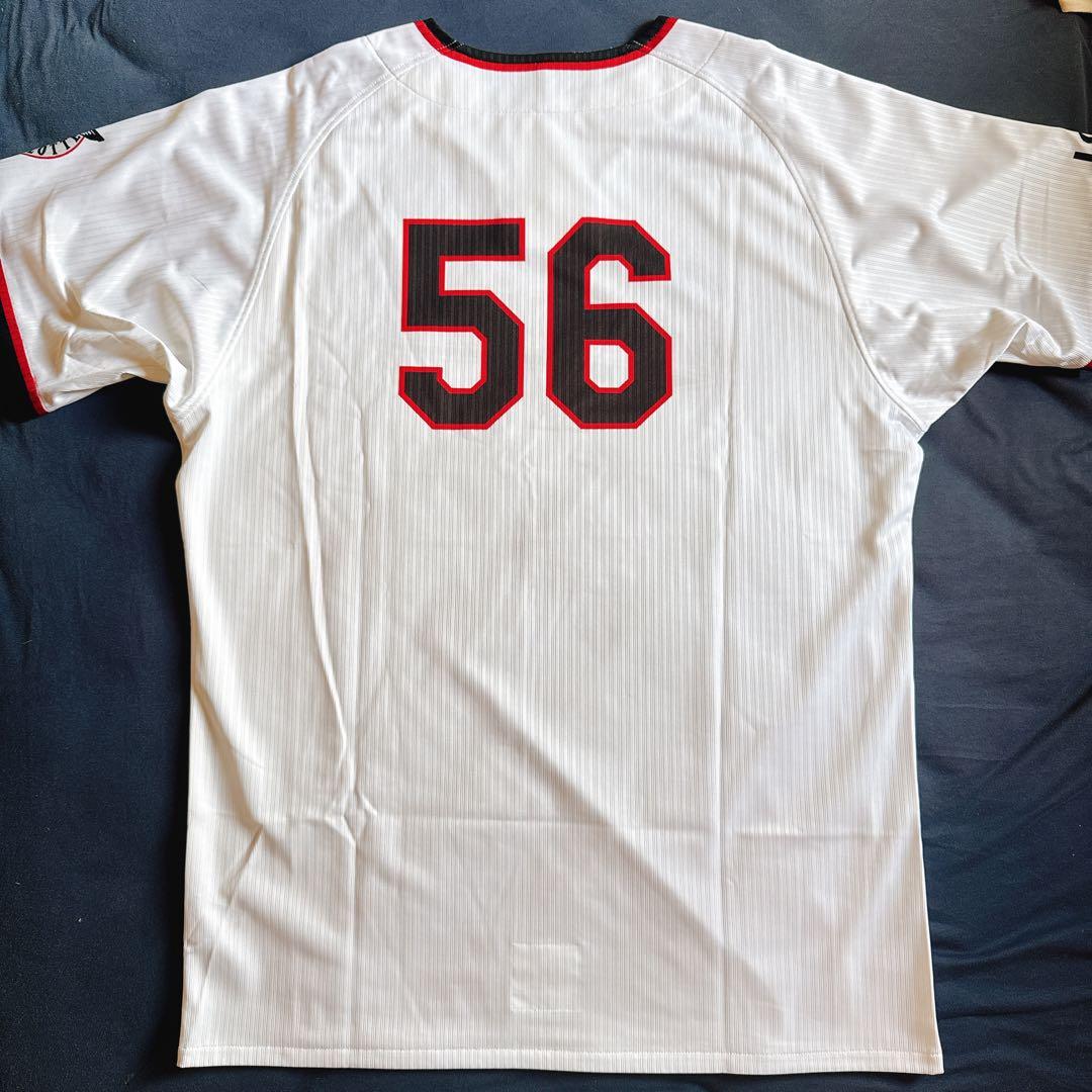 原嵩 サイン入り ユニフォーム 56 千葉ロッテマリーンズ