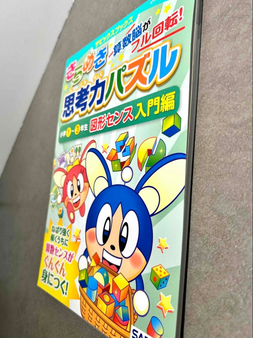 SAPIX サピックス きらめき算数脳 思考力パズル 入門 特訓編 小学生