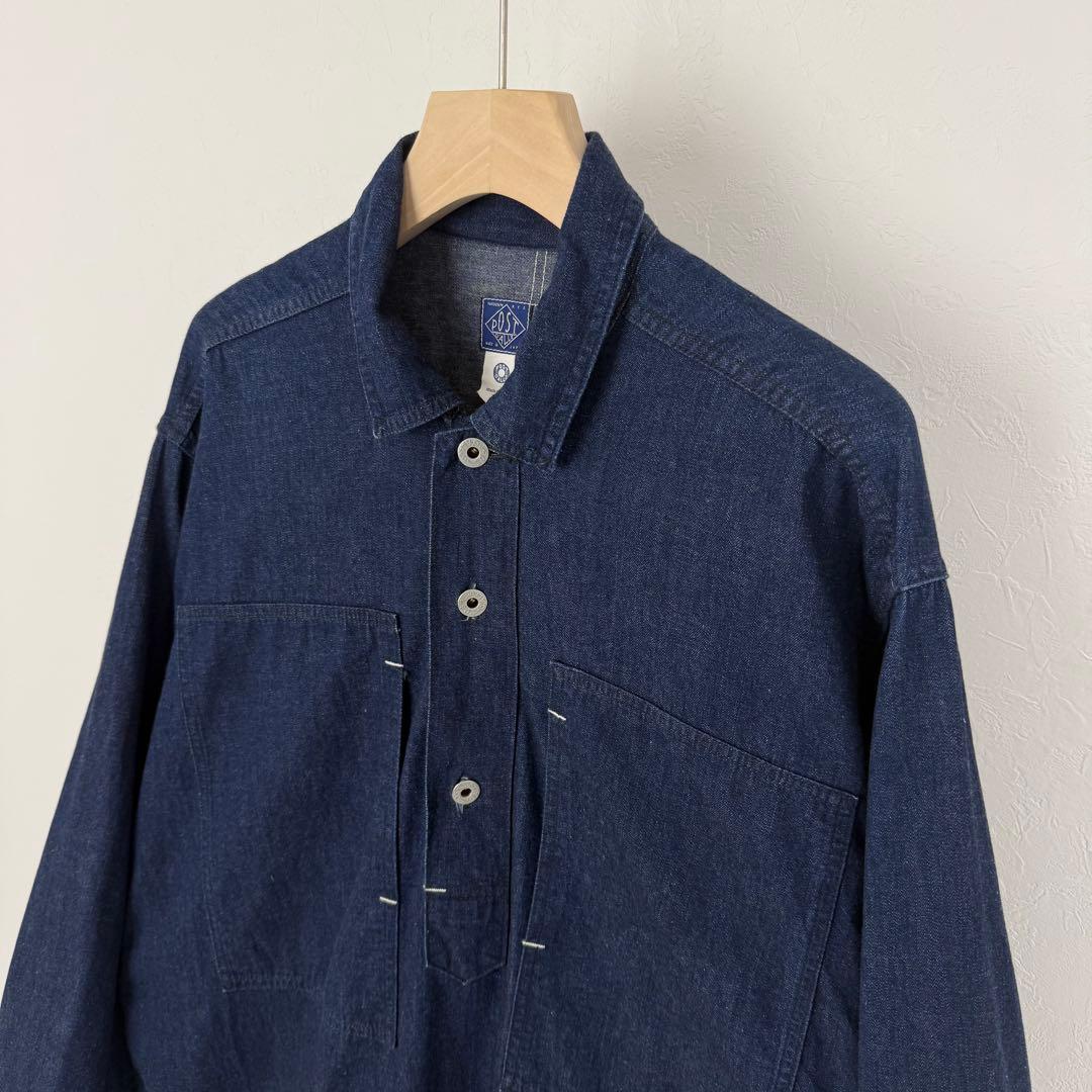 POST OʼALLS 23AW ARMY デニム プルオーバーシャツ ポスト