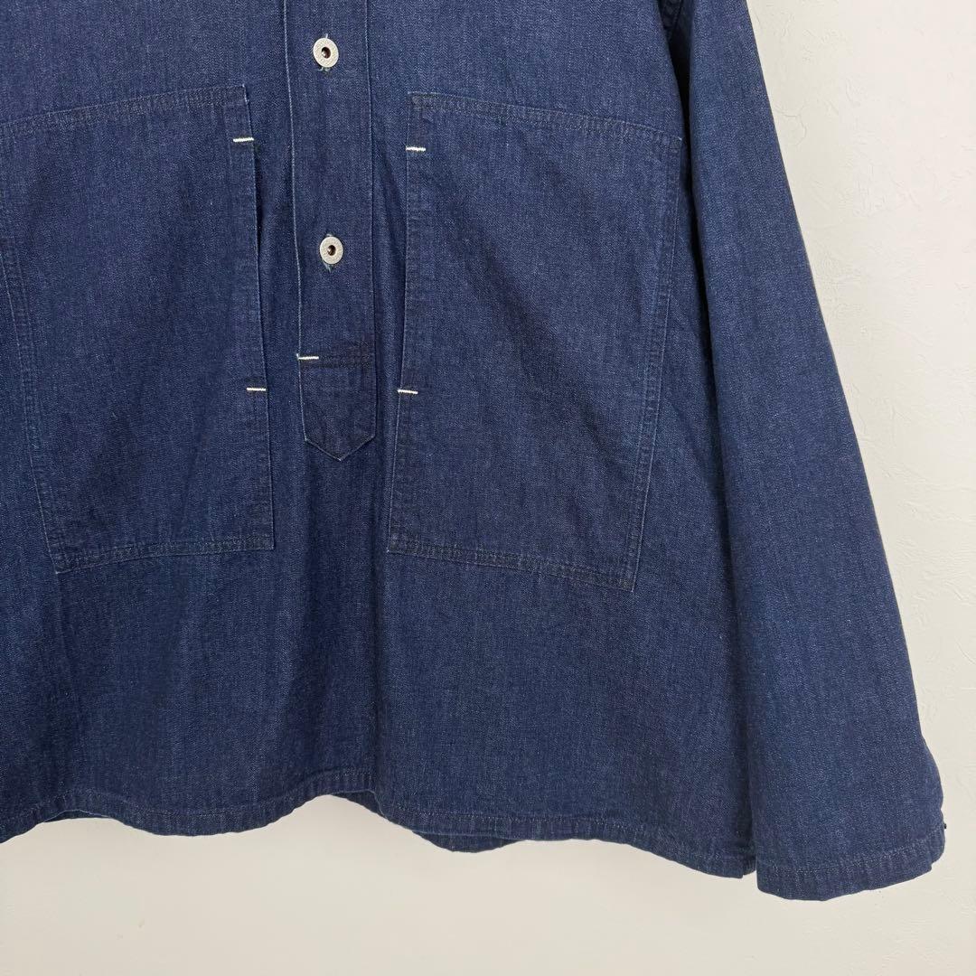 POST OʼALLS 23AW ARMY デニム プルオーバーシャツ ポスト