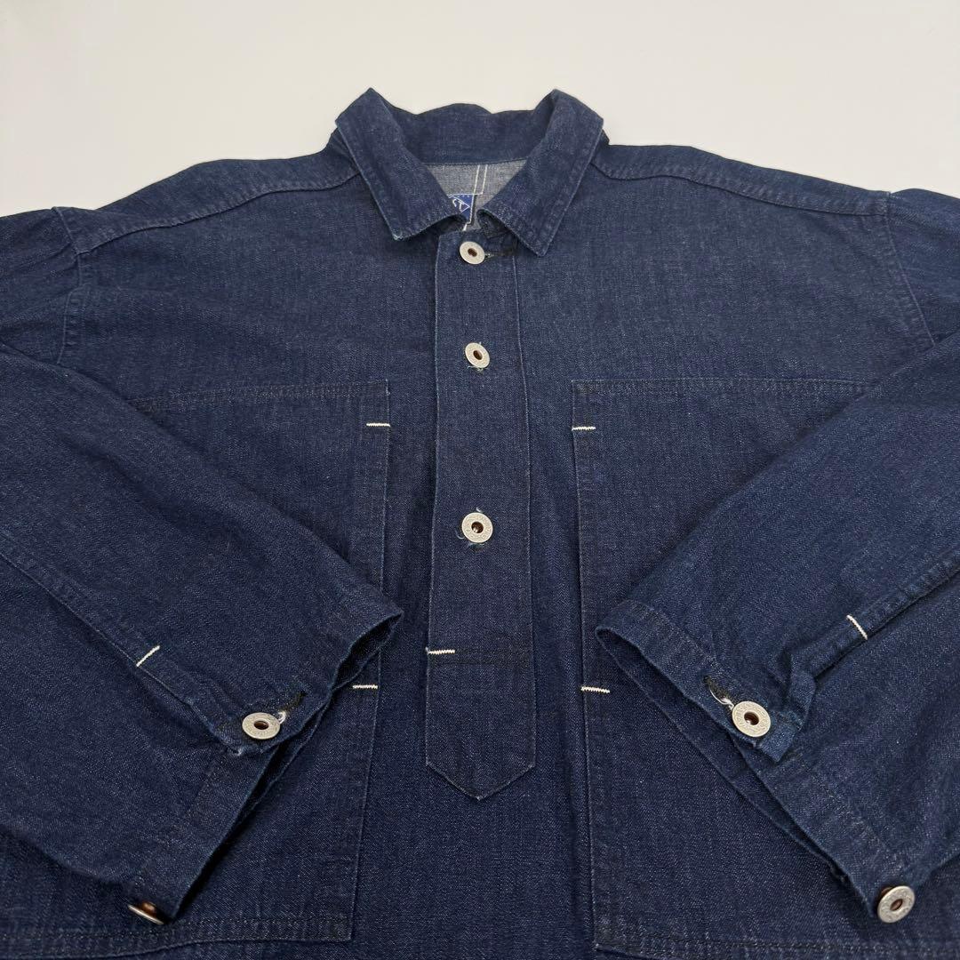 POST OʼALLS 23AW ARMY デニム プルオーバーシャツ ポスト