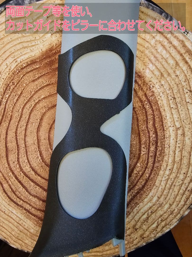 ジムニーJB64/JB74 Aピラー φ60 2連メーターフード　ベゼルレス